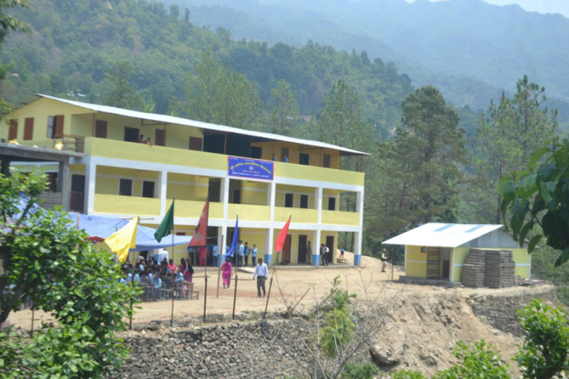 ganesh school new building